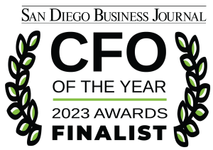 CFO of the Year Finalist San Diego Business Journal