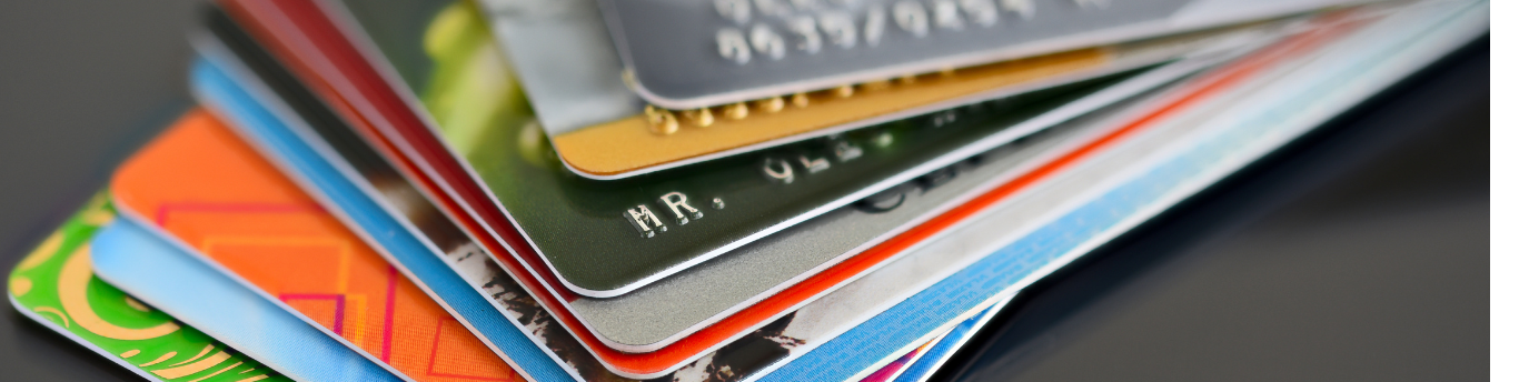 image of credit debit cards