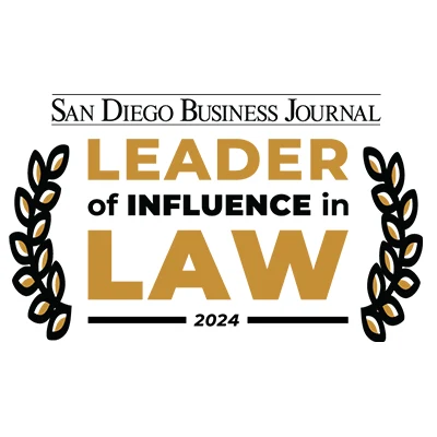 San Diego Business Journal - Leader Of Influence In Law 2024